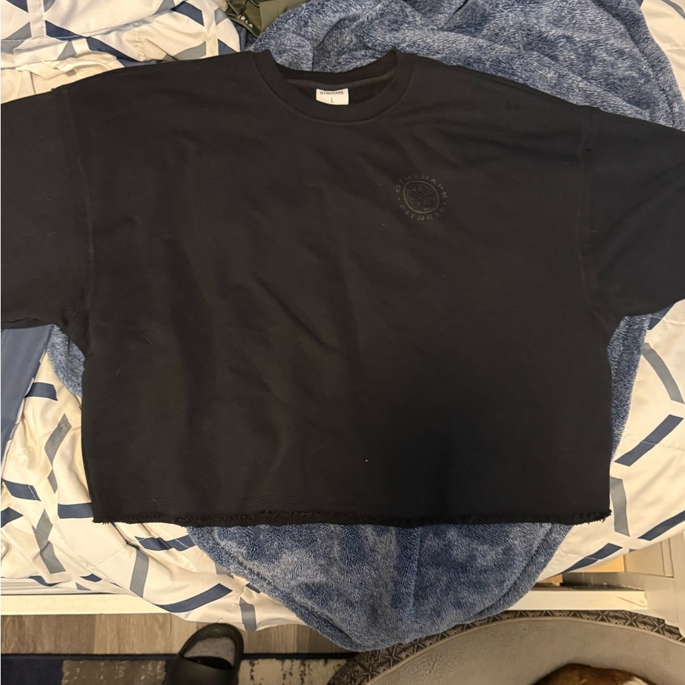 Men’s Gymshark Crop Top. Size L. Never worn.